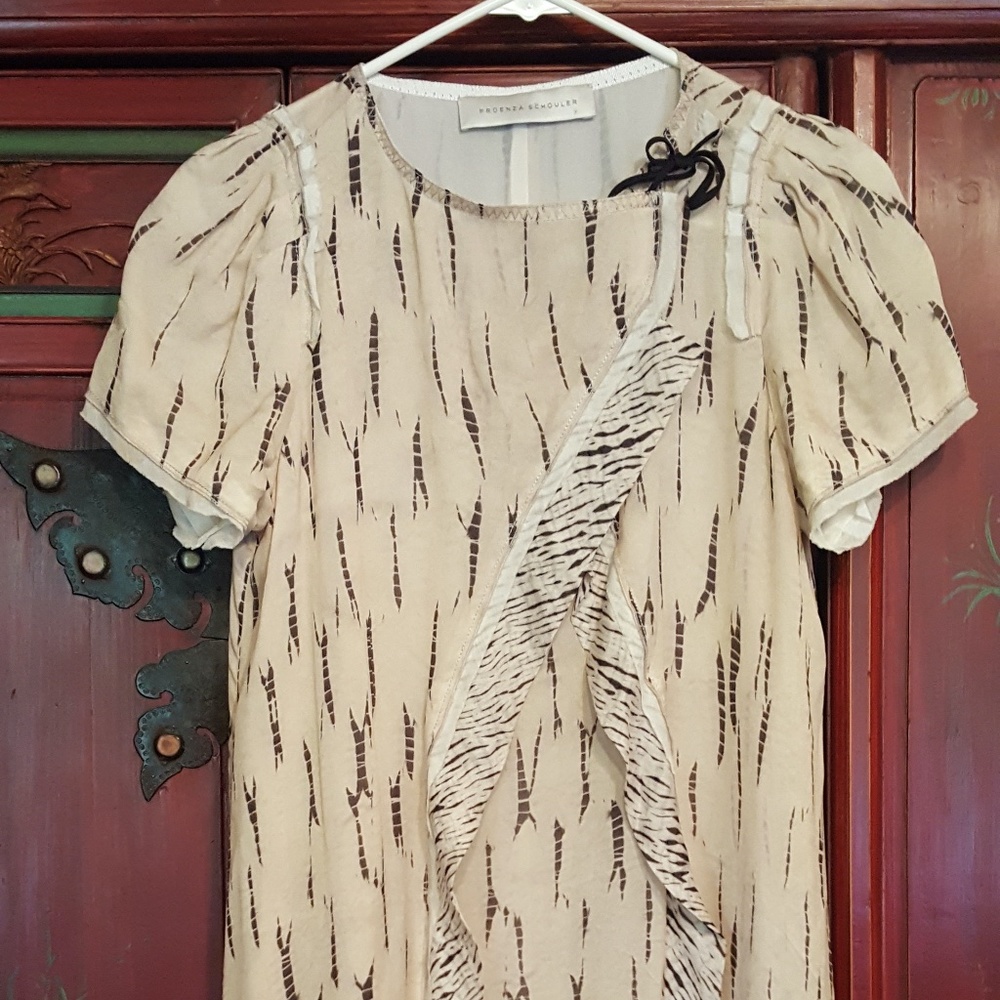 Proenza Schouler Silk Wrap Dress Summer